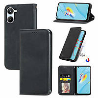 Чохол-книжка Skin Feel Leather Wallet для Realme 10 4G Black