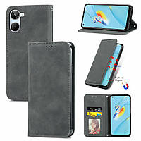 Чохол-книжка Skin Feel Leather Wallet для Realme 10 4G Grey