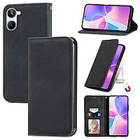 Чохол-книжка Skin Feel Leather Wallet для Realme 10 Pro 5G Black