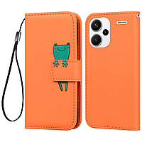 Чохол-книжка Animal Wallet для Xiaomi Redmi Note 13 Pro Plus 5G Frog