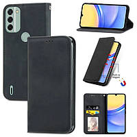 Чохол-книжка Skin Feel Leather Wallet для Nokia C31 Black