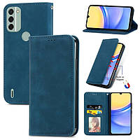 Чохол-книжка Skin Feel Leather Wallet для Nokia C31 Blue