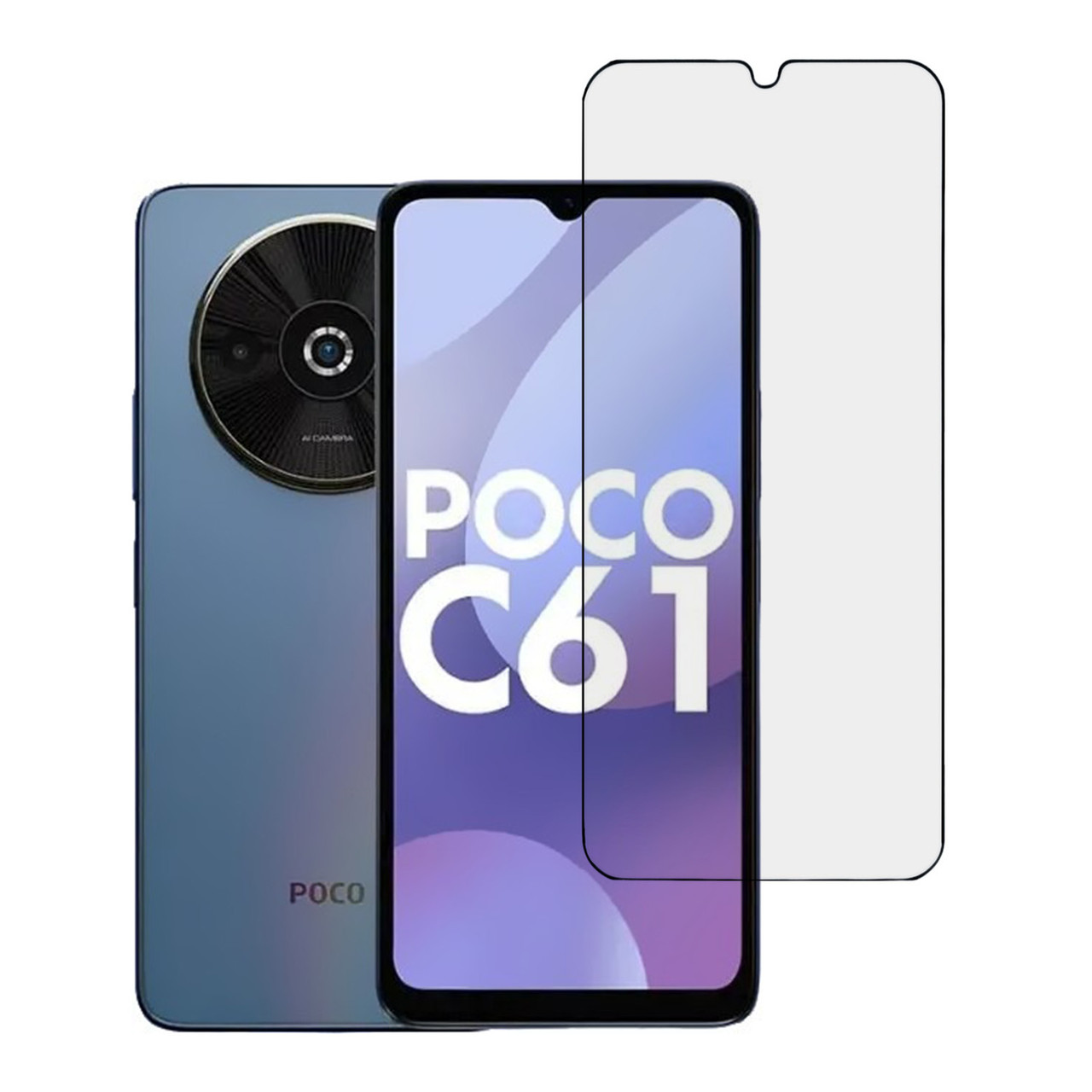 Гідрогелева плівка Mietubl HD для Poco C61 Глянцева, фото 1