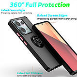 Чохол Totu Ring Series для Xiaomi Redmi Note 13 Pro 5G / Poco X6 5G Black, фото 3