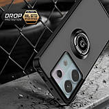 Чохол Totu Ring Series для Xiaomi Redmi Note 13 Pro 5G / Poco X6 5G Black, фото 4