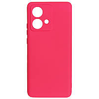 Чохол Full Silicone Cover для Motorola Edge 40 Neo Shiny Pink