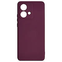 Чохол Full Silicone Cover для Motorola Edge 40 Neo Plum