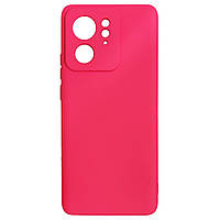 Чохол Full Silicone Cover для Motorola Edge 40 Shiny Pink