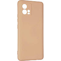 Чохол Full Silicone Cover для Motorola G72 Sand Pink