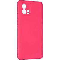 Чохол Full Silicone Cover для Motorola G72 Shiny Pink