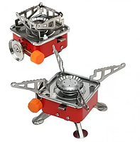 Туристична портативна газова плита з п'єзопідпалом і економною витратою газу (113135)