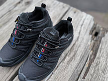 Чоловічі термо кросівки Salomon Speed Cross Pro Gore-Tex Thinsulate чорні водонепроникні, фото 6