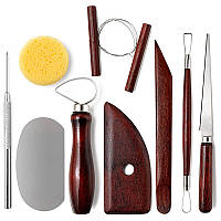 Набір інструментів для створення скульптур - 9 в 1 - Професійні гончарні інструменти RW-09