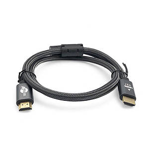 Кабель HDMI-HDMI v2.1 (4K 60Hz) AtCom Premium 23781 (1м)