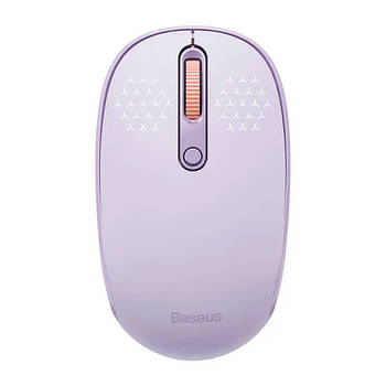 Бездротова мишка Baseus F01B Tri-Mode Wireless Mouse 2.4G/BT1+BT2 800-1200-1600dpi Фіолетовий