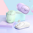 Безпровідна мишка Hoco GM25 Royal dual-mode Фіолетова, фото 4