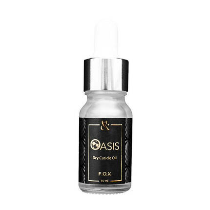 F.O.X. Суха олійка для догляду за кутикулою Oasis Dry cuticle oil, 10 ml, фото 1