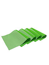 Килимок сервірувальний під столове приладдя, 30х45 см, зелений-салатовий, ТМ Мій Дім 01437