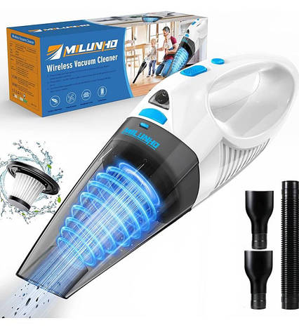 Уцінка Ручний пилосос Milunho, автомобільний пилосос 8000PA, Amazon, Німеччина, фото 1