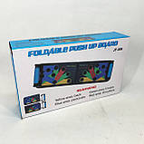 Дошка для віджимання, Упори з різними хватами, Дошка для віджимання від підлоги Стійки віджимань WA-12, фото 7