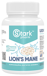 Lion's Mane 500 мг Stark Pharm 60 таблеток