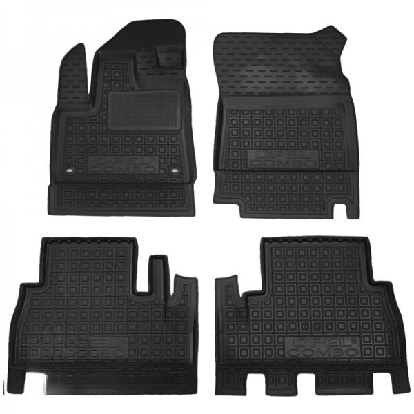 Килимки в салон OPEL Combo (2019-) TOP (з підлокітником) (Avto-Gumm)