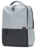 Рюкзак Xiaomi commuter Backpack (Light Gray) світло сірий, фото 4