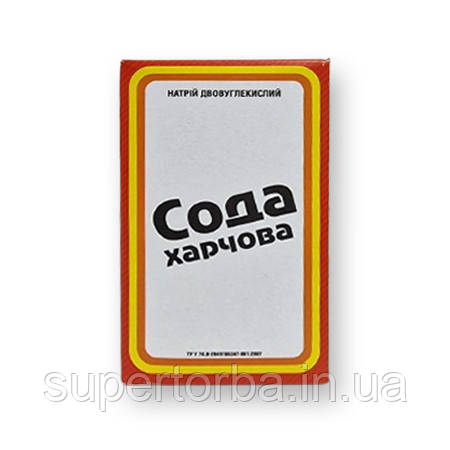 Сода харчова вага 400 грам 1 упаковка, фото 1