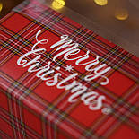 Коробка для солодощів 16х16х8 см Merry Christmas, фото 6