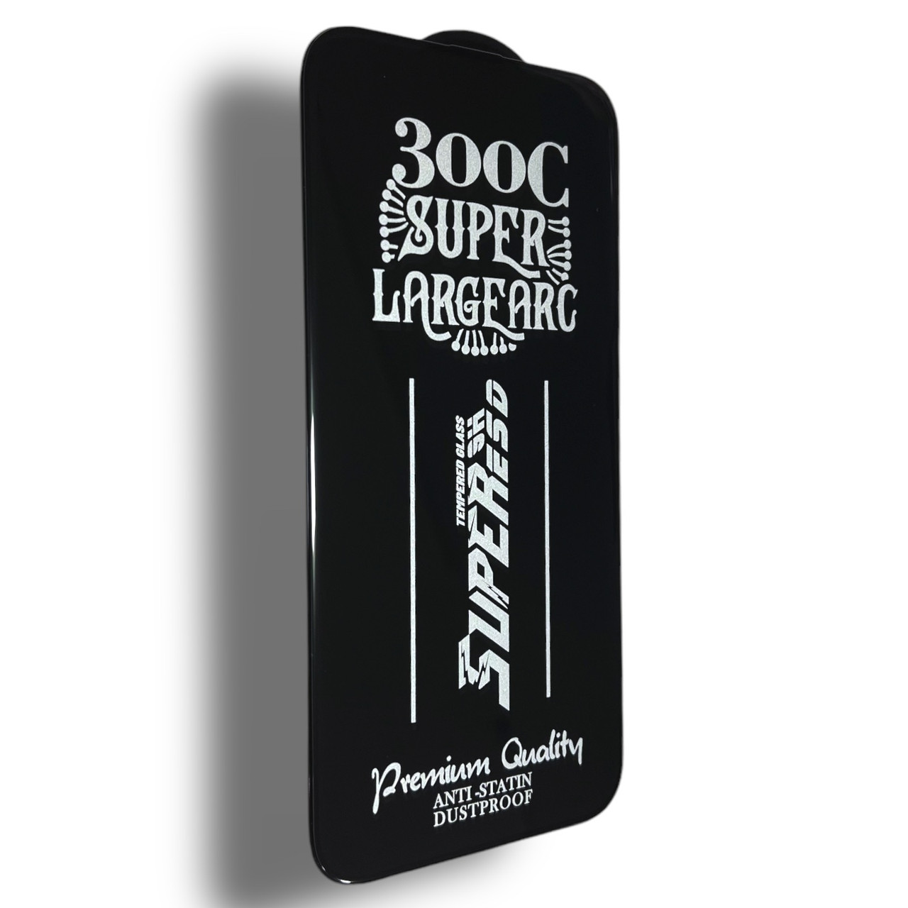Захисне скло DK для Apple iPhone 14 Pro Max | 300C Large Arc Full Glue (018467) (black)