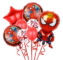 Набір кульок "Людина Павук", 8 кульок