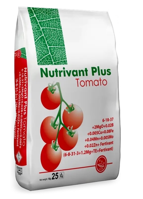 Добриво Нутрівант Плюс Пасльоновий Nutrivant Plus Tomato 6-18-37+2MgO+ME 25 кг Вітера ICL