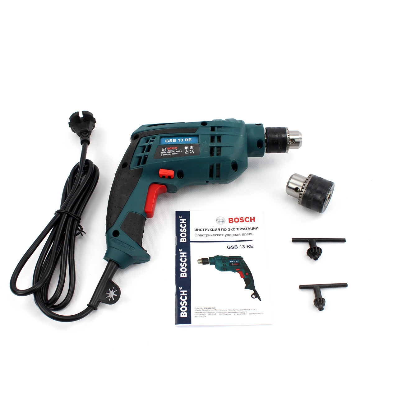 Дриль Bosch GSB 13 RE (1600 Вт, 0-2800 об./хв.) Дриль Бош