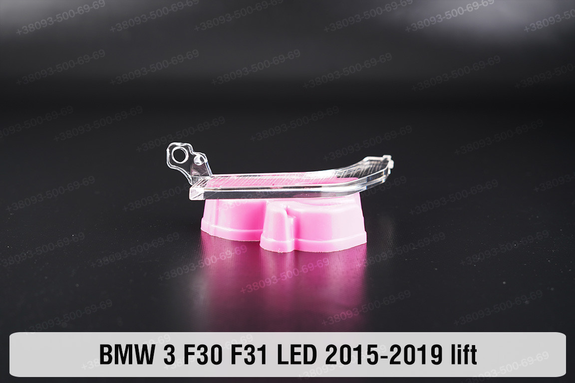Блок світловода фари BMW 3 F30 F31 LED (2015-2019) рест боковий Icon Light 3D лівий