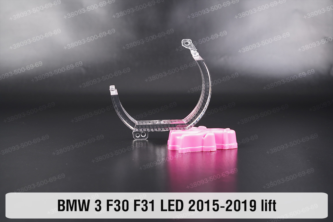 Блок світловода фари BMW 3 F30 F31 LED (2015-2019) рест великий зовнішній Icon Light 3D лівий, фото 1