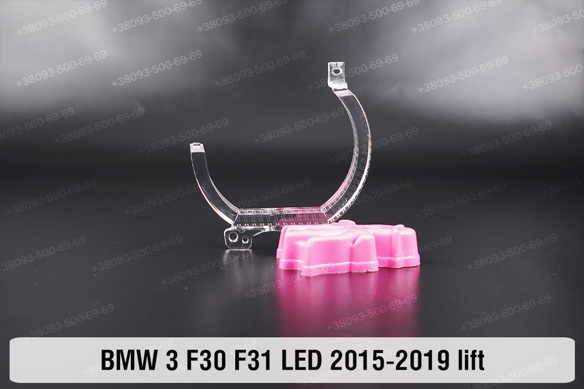 Блок світловода фари BMW 3 F30 F31 LED (2015-2019) рест малий внутрішній Icon Light 3D лівий, фото 1