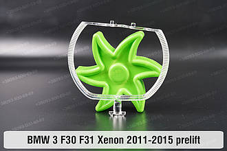 Кільце світловод фари BMW 3 F30 F31 Xenon (2011-2015) дорест велике зовнішнє angel eyes праве