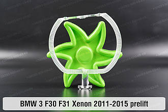 Кільце світловод фари BMW 3 F30 F31 Xenon (2011-2015) дорест мале внутрішнє angel eyes ліве