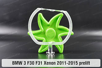 Кільце світловод фари BMW 3 F30 F31 Xenon (2011-2015) дорест мале внутрішнє angel eyes праве