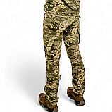 Брюки тактичні вологозахисні 5 LEVEL 505SQUARE в кольорі піксель ЗСУ ММ14, фото 2