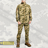 Брюки тактичні вологозахисні 5 LEVEL 505SQUARE в кольорі піксель ЗСУ ММ14, фото 8