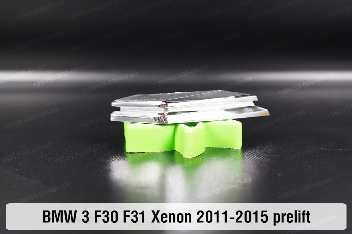 Хромований покажчик повороту BMW 3 F30 F31 Xenon (2011-2015) дорест лівий, фото 1