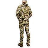 Брюки тактичні вологозахисні 5 LEVEL  505SQUARE в кольорі мультикам, фото 5