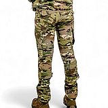 Брюки тактичні вологозахисні 5 LEVEL  505SQUARE в кольорі мультикам, фото 3