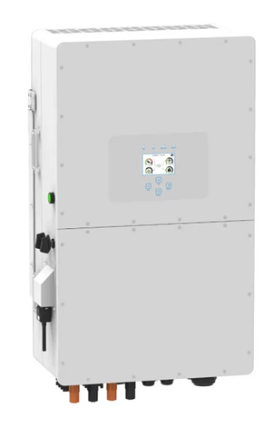 Гібридний інвертор (hybrid) Deye SUN-30K-SG01HP3-EU-BM3 30KW, EU,30кВт, трифазний (MPPT 150-850/37A/АКБ, фото 1