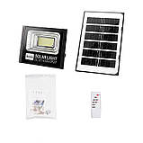 Лампа вулична HOCO DL07 Plus із сонячною панеллю, чорна, фото 5