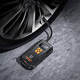 Пусковий пристрій із компресором для авто HOCO QS2 800A 8000 mAh, чорний, фото 7
