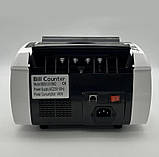 Машинка для рахунку грошей із детектором Bill Counter 9800MG 9481, біла, фото 4