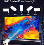 Проєктор портативний 3326 Android 9536, білий, фото 7