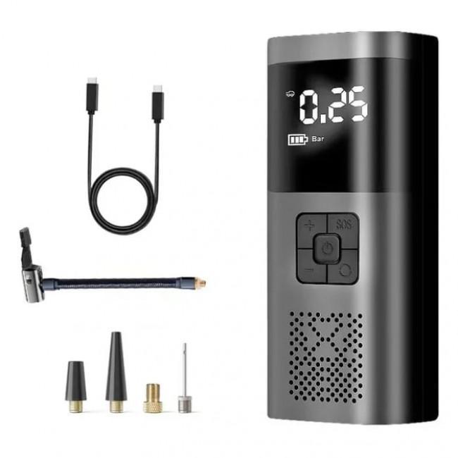 Компресор цифровий акумуляторний Wireless Air Pump 9038